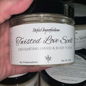 Twisted Love Spell Gritty Sugar Hand and Body Scrub Handmade link in bio